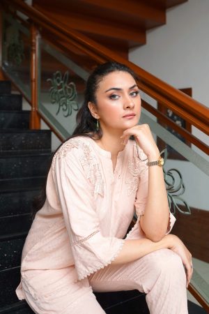 Peach – Shirt and Shalwar SSC-04